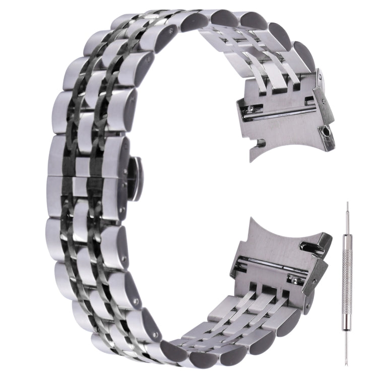 Seven-bead Stainless Steel Replacement Strap Watchband
