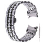 Seven-bead Stainless Steel Replacement Strap Watchband