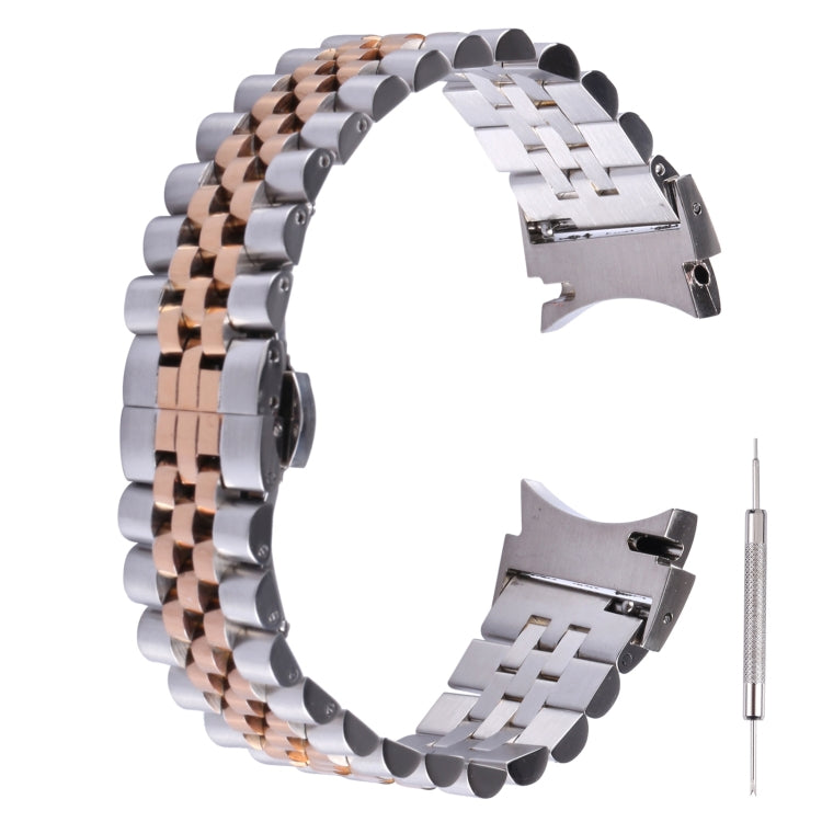 Five-bead Stainless Steel Replacement Strap Watchband