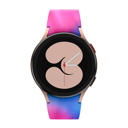 For Samsung Galaxy Watch4 / Watch4 Classic Silicone Printing Replacement Strap Watchband