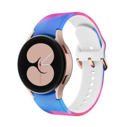 For Samsung Galaxy Watch4 / Watch4 Classic Silicone Printing Replacement Strap Watchband