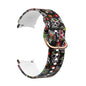 For Samsung Galaxy Watch4 / Watch4 Classic Silicone Printing Replacement Strap Watchband