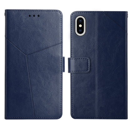 Y Stitching Horizontal Flip Leather Phone Case with Holder & Card Slots & Wallet & Photo Frame, For iPhone 13 Pro, For iPhone 13 Pro Max, For iPhone SE 2022 / SE 2020 / 8 / 7, For iPhone XS / X, For iPhone XR, For iPhone XS Max