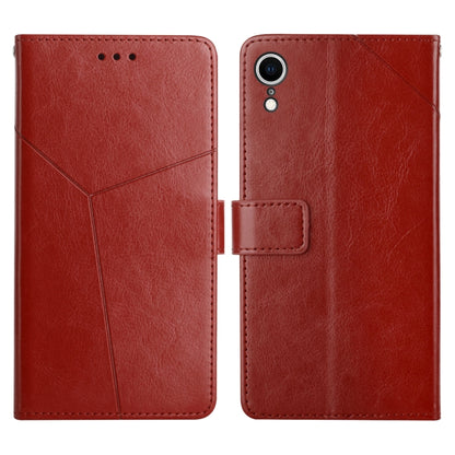 Y Stitching Horizontal Flip Leather Phone Case with Holder & Card Slots & Wallet & Photo Frame, For iPhone 13 Pro, For iPhone 13 Pro Max, For iPhone SE 2022 / SE 2020 / 8 / 7, For iPhone XS / X, For iPhone XR, For iPhone XS Max