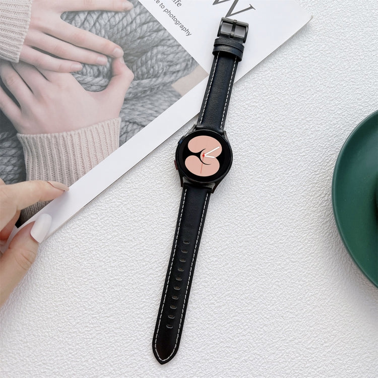 Sewing Leather Strap Watchband