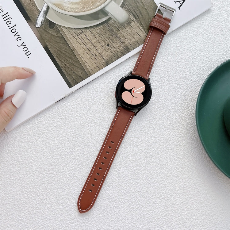 Sewing Leather Strap Watchband