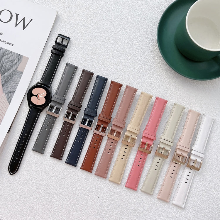 Sewing Leather Strap Watchband