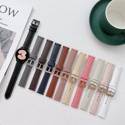 Sewing Leather Strap Watchband