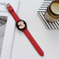 Lychee Texture Leather Strap Watchband