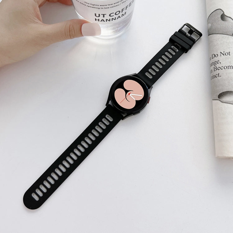 Two-color Silicone Strap Watchband