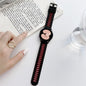 Two-color Silicone Strap Watchband