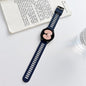 Two-color Silicone Strap Watchband