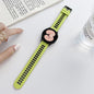 Two-color Silicone Strap Watchband