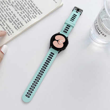 Two-color Silicone Strap Watchband