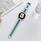Two-color Silicone Strap Watchband