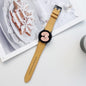 Double-sided Leather Strap Watchband