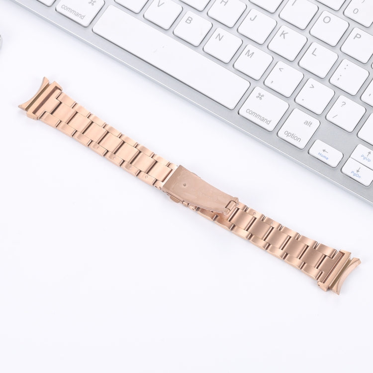 Three-bead Small Waist Steel Strap Watchband