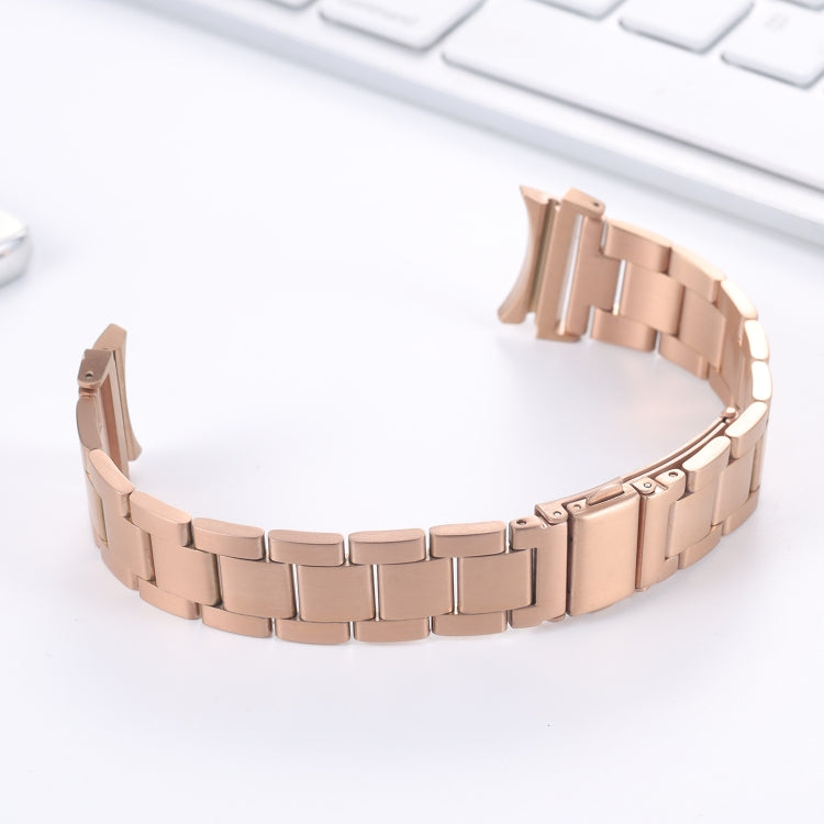 Three-bead Small Waist Steel Strap Watchband