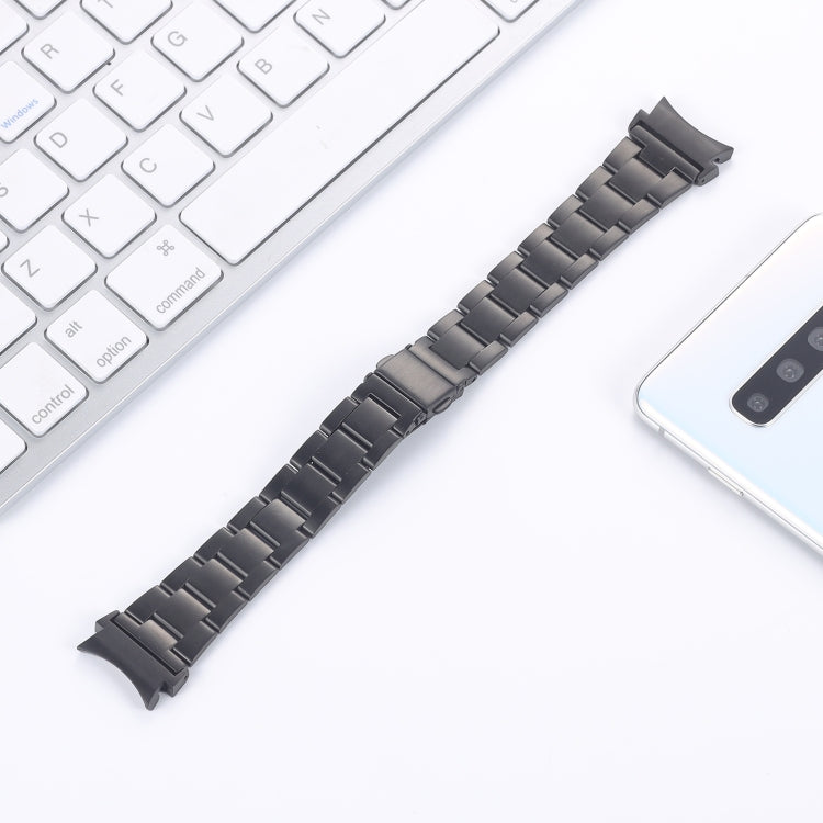 Three-bead Small Waist Steel Strap Watchband