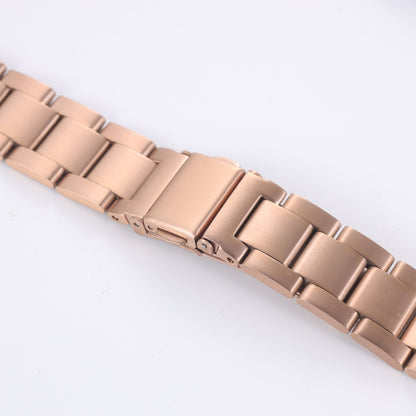 Three-bead Small Waist Steel Strap Watchband