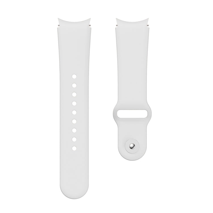 For Samsung Galaxy Watch4 40&44mm/Watch4 Classic 42&46mm Silicone Reverse Buckle Watchband