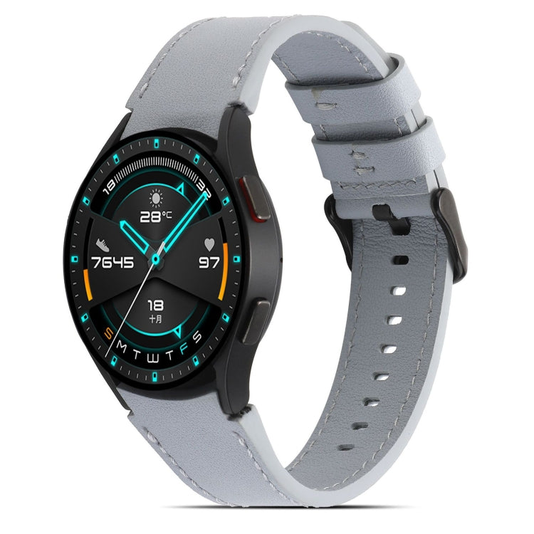 Double-sided Leather Watchband