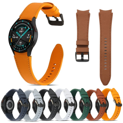 Double-sided Leather Watchband