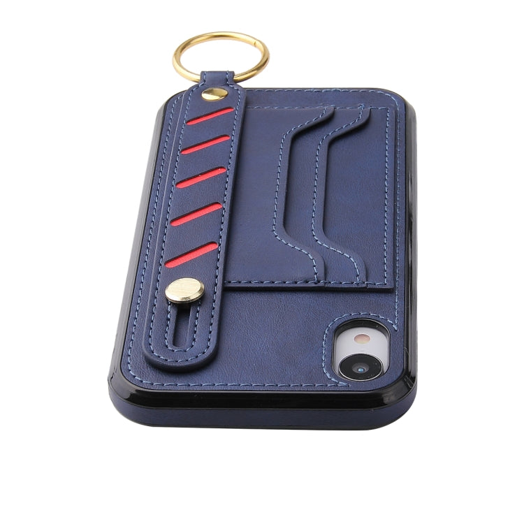 Wristband Wallet Leather Phone Case, For iPhone XS Max, For iPhone SE 2022 / SE 2020 / 8 / 7, For iPhone 8 Plus / 7 Plus