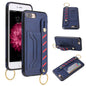 Wristband Wallet Leather Phone Case, For iPhone XS Max, For iPhone SE 2022 / SE 2020 / 8 / 7, For iPhone 8 Plus / 7 Plus