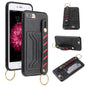 Wristband Wallet Leather Phone Case, For iPhone XS Max, For iPhone SE 2022 / SE 2020 / 8 / 7, For iPhone 8 Plus / 7 Plus