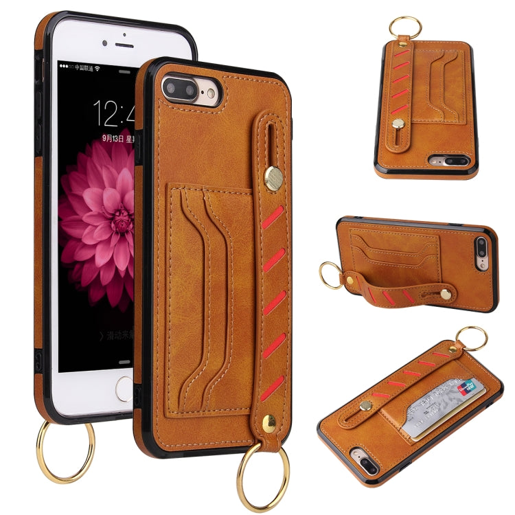 Wristband Wallet Leather Phone Case, For iPhone XS Max, For iPhone SE 2022 / SE 2020 / 8 / 7, For iPhone 8 Plus / 7 Plus