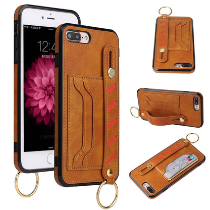 Wristband Wallet Leather Phone Case, For iPhone XS Max, For iPhone SE 2022 / SE 2020 / 8 / 7, For iPhone 8 Plus / 7 Plus