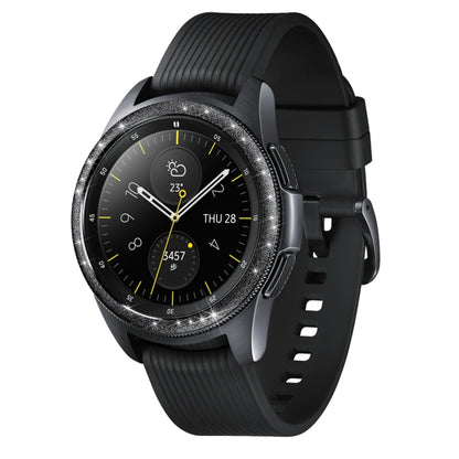 Glitter Powder Stainless Steel Bezel Ring