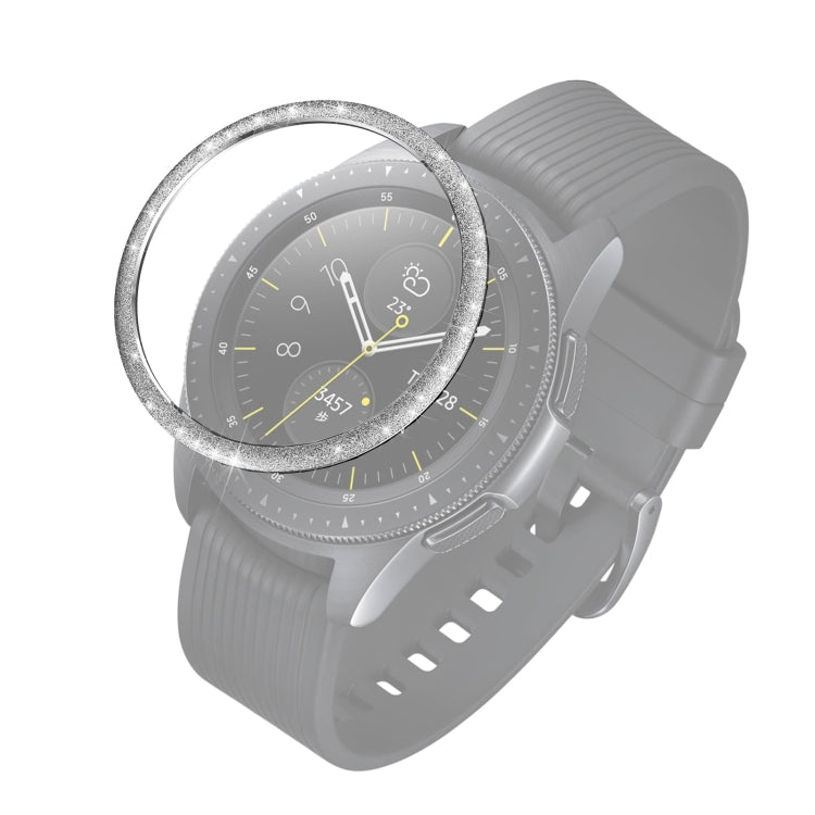 Glitter Powder Stainless Steel Bezel Ring