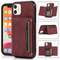 Three-fold Leather Phone Case with Card Slot & Wallet & Holder, For iPhone 11, For iPhone XR, For iPhone 8 Plus & 7 Plus, For iPhone SE 2022 / SE 2020 / 8 / 7