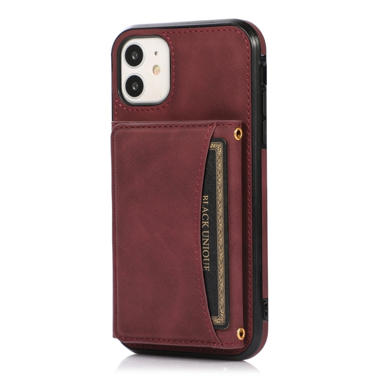 Three-fold Leather Phone Case with Card Slot & Wallet & Holder, For iPhone 11, For iPhone XR, For iPhone 8 Plus & 7 Plus, For iPhone SE 2022 / SE 2020 / 8 / 7