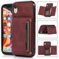Three-fold Leather Phone Case with Card Slot & Wallet & Holder, For iPhone 11, For iPhone XR, For iPhone 8 Plus & 7 Plus, For iPhone SE 2022 / SE 2020 / 8 / 7