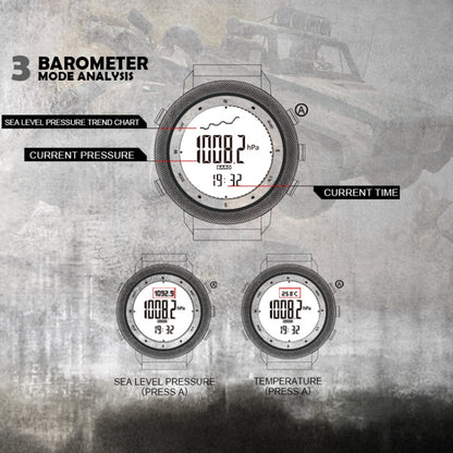 NORTH EDGE APACHE-46 Outdoor Waterproof Men Multifunction Digital Smart Sports Watch