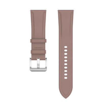 20mm Genuine Leather Watch Strap for Samsung Galaxy Watch4/Watch3 41mm/Active2/Huawei/Gaming Watch etc.