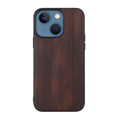 Yellow Cow Texture PU Phone Case, For iPhone 13, For iPhone 13 Pro, For iPhone 13 Pro Max