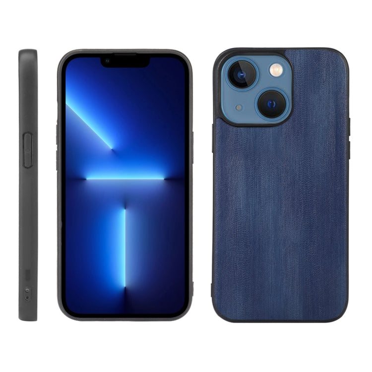 Yellow Cow Texture PU Phone Case, For iPhone 13, For iPhone 13 Pro, For iPhone 13 Pro Max