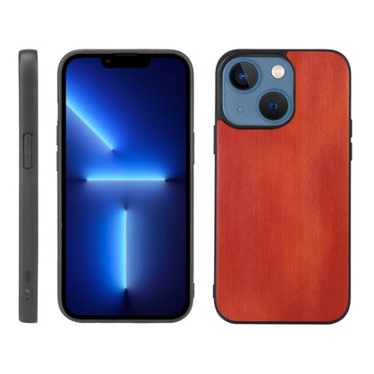 Yellow Cow Texture PU Phone Case, For iPhone 13, For iPhone 13 Pro, For iPhone 13 Pro Max