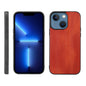Yellow Cow Texture PU Phone Case, For iPhone 13, For iPhone 13 Pro, For iPhone 13 Pro Max