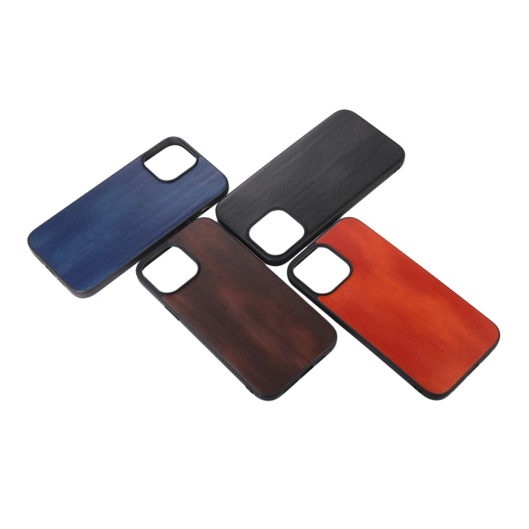 Yellow Cow Texture PU Phone Case, For iPhone 13, For iPhone 13 Pro, For iPhone 13 Pro Max