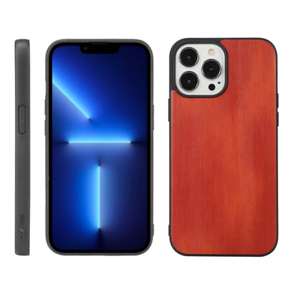 Yellow Cow Texture PU Phone Case, For iPhone 13, For iPhone 13 Pro, For iPhone 13 Pro Max