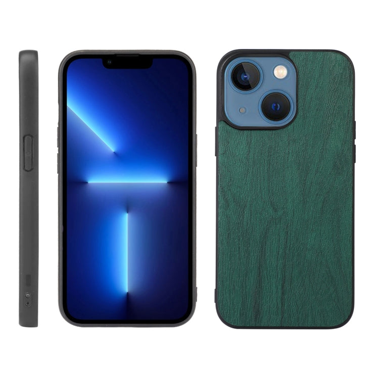 Wood Texture PU Phone Case, For iPhone 13, For iPhone 13 Pro, For iPhone 13 Pro Max