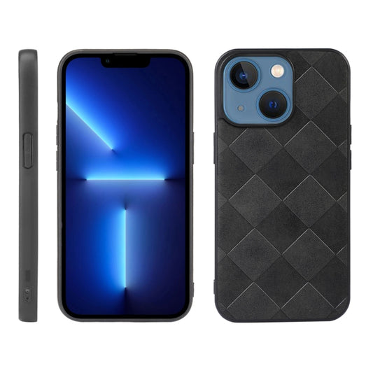 Weave Plaid PU Phone Case, For iPhone 13 mini, For iPhone 12 mini, For iPhone 12 / 12 Pro, For iPhone 12 Pro Max
