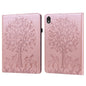 Tree & Deer Pattern Pressed Printing Leather Tablet Case, For OPPO Pad 11 inch, For OPPO Realme Pad 10.4 inch, For Huawei MatePad T 10s 10.1 inch / T 10 9.7 inch, For Lenovo Legion Y700, For iPad mini 6 2021 / mini 2024���������������������������������...