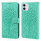 Tree & Deer Pattern Pressed Printing Horizontal Flip Leather Phone Case, For iPhone XS Max, For iPhone 7 / 8 / SE 2020 / SE 2022, For iPhone 11, For iPhone 11 Pro, For iPhone 11 Pro Max, For iPhone 12 / 12 Pro, For iPhone 12 Pro Max / 13 Pro Max�������...