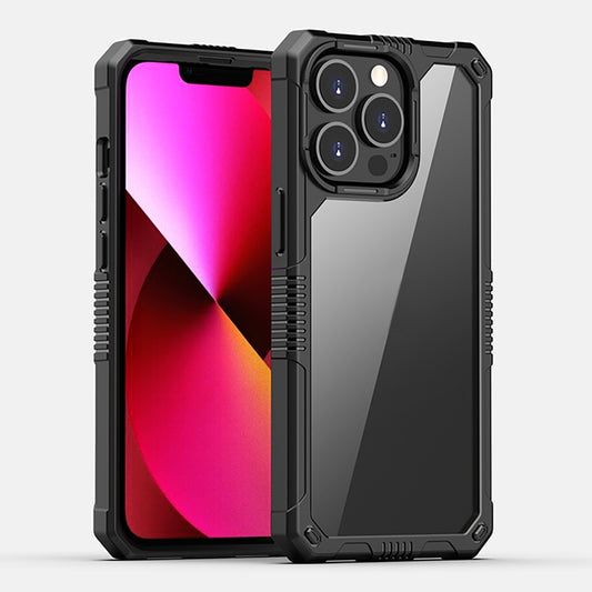 Transparent PC + TPU Shockproof Phone Case, For iPhone 12 Pro